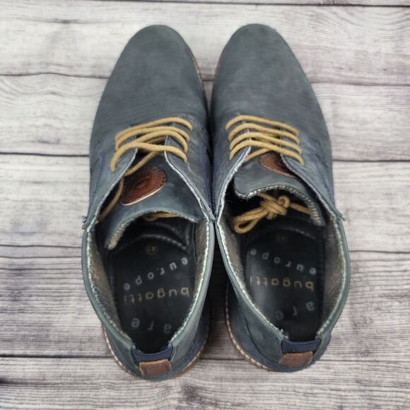 Mens Bugatti Ribbed Detailed Low Ankle Boots 311-60932-1500 Size EU 43 US 9 - Picture 5 of 7